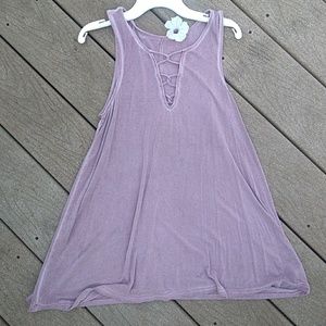 Mauve soft & sexy tank